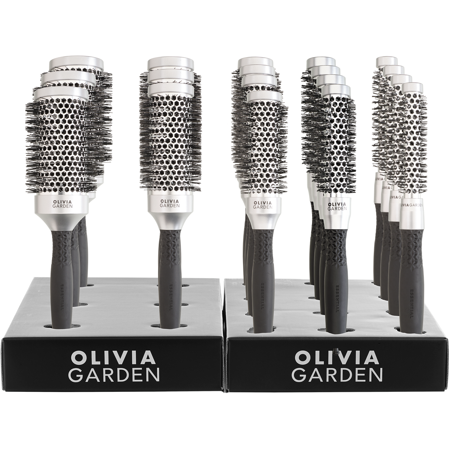 Olivia Garden Essential Blowout Classic Silver 15