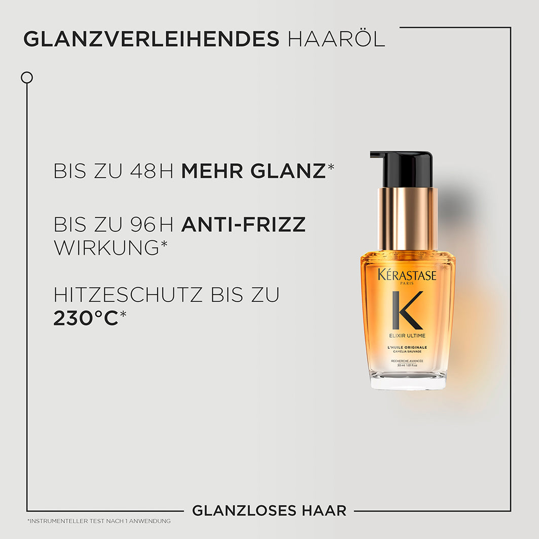 Kérastase Ikonisches Duo Elixir Ultime L'Huile Originale & Nutritive 8H Magic Night Serum
