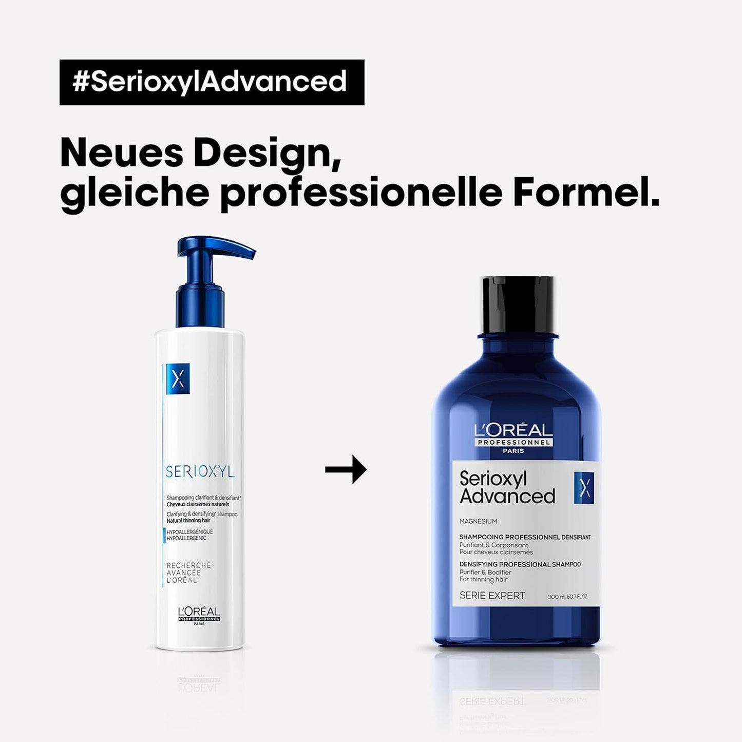L'Oréal Professionnel Serie Expert Serioxyl Advanced für dünner werdendes Haar Purifier & Bodifier Shampoo