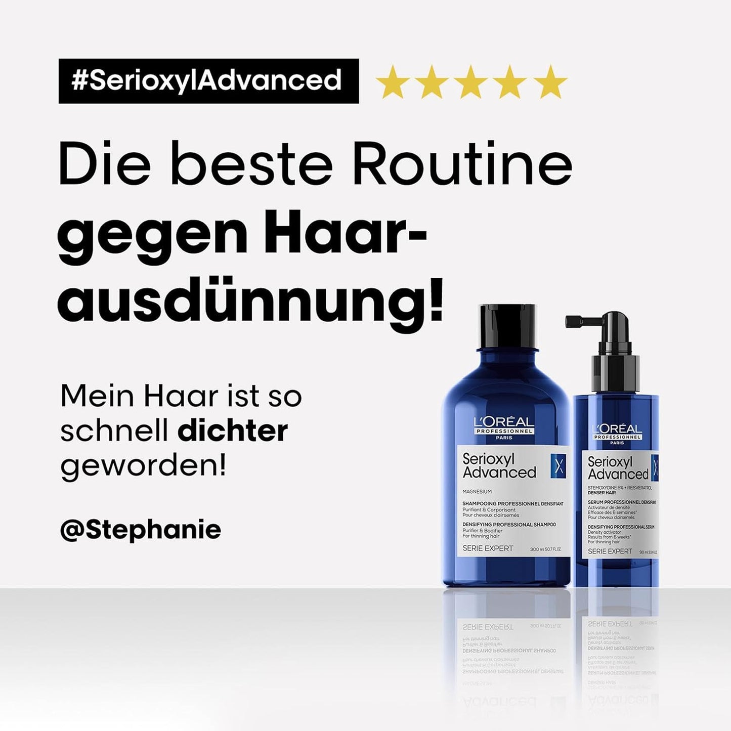 L'Oréal Professionnel Serie Expert Serioxyl Advanced für dünner werdendes Haar Purifier & Bodifier Shampoo