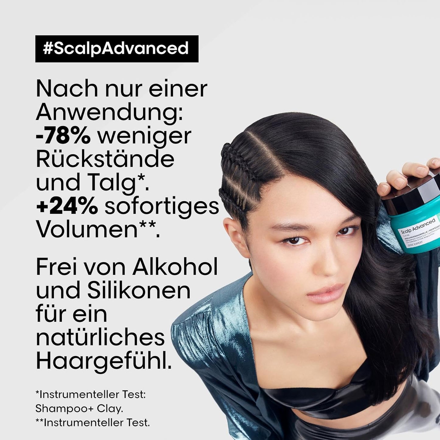 L'Oréal Professionnel Serie Expert Scalp Advanced Anti-Fettend 2-in-1 Deep Purifier Clay