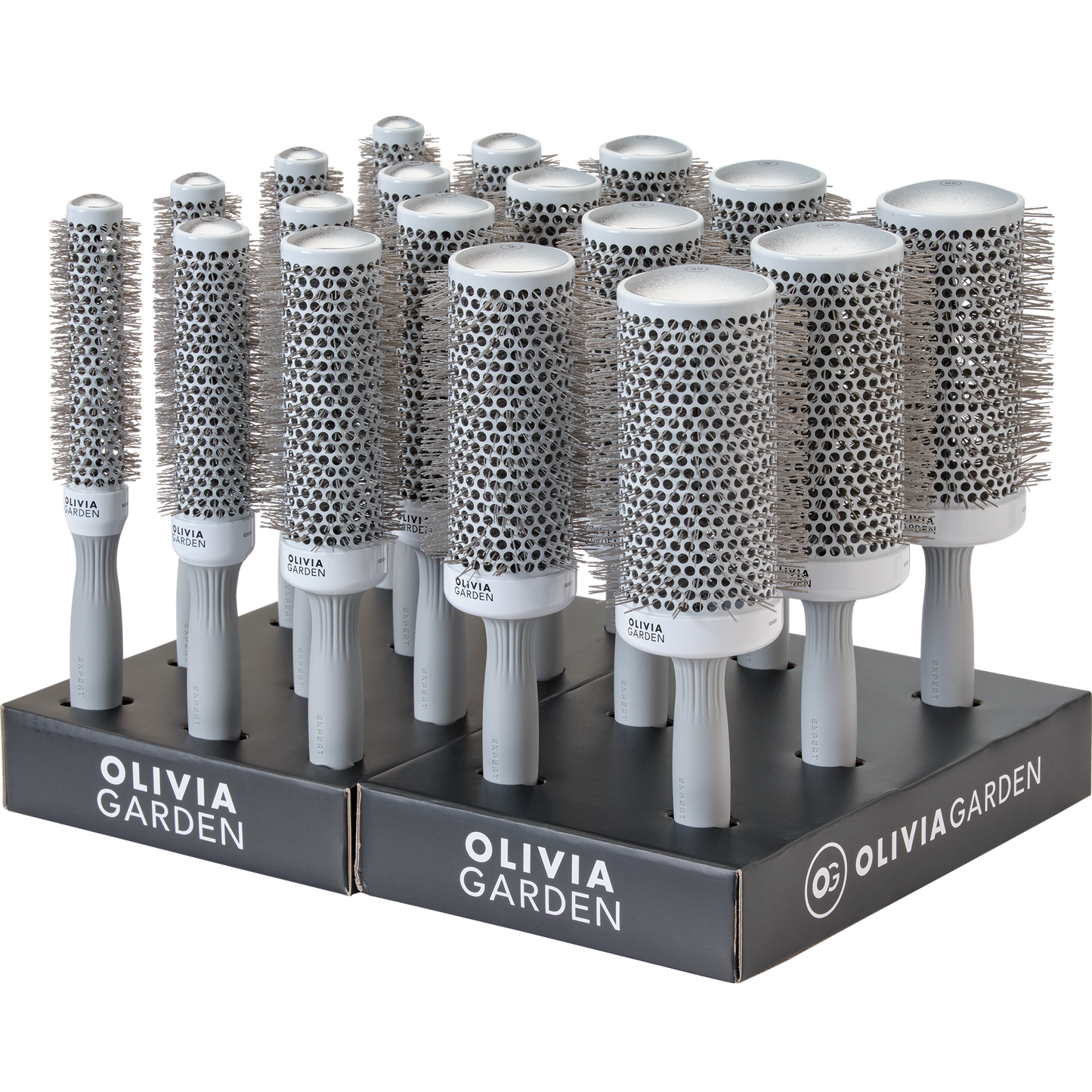 Olivia Garden Expert Blowout Speed White&Grey 25