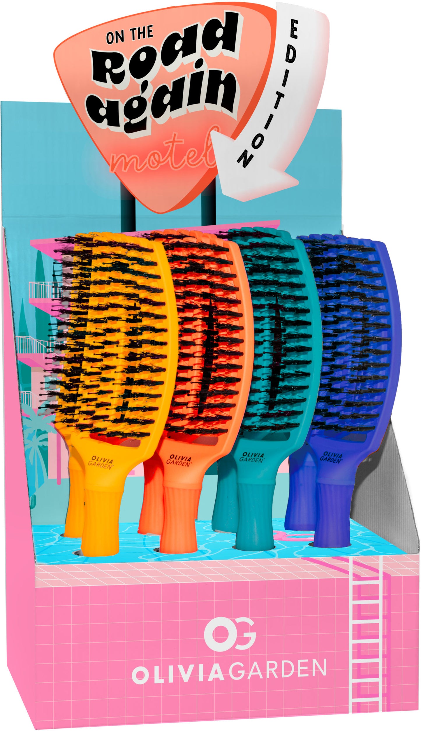 Olivia Garden Fingerbrush Combo Medium