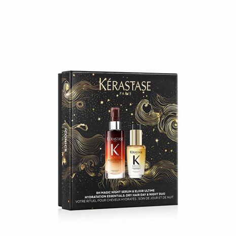 Kérastase Ikonisches Duo Elixir Ultime L'Huile Originale & Nutritive 8H Magic Night Serum