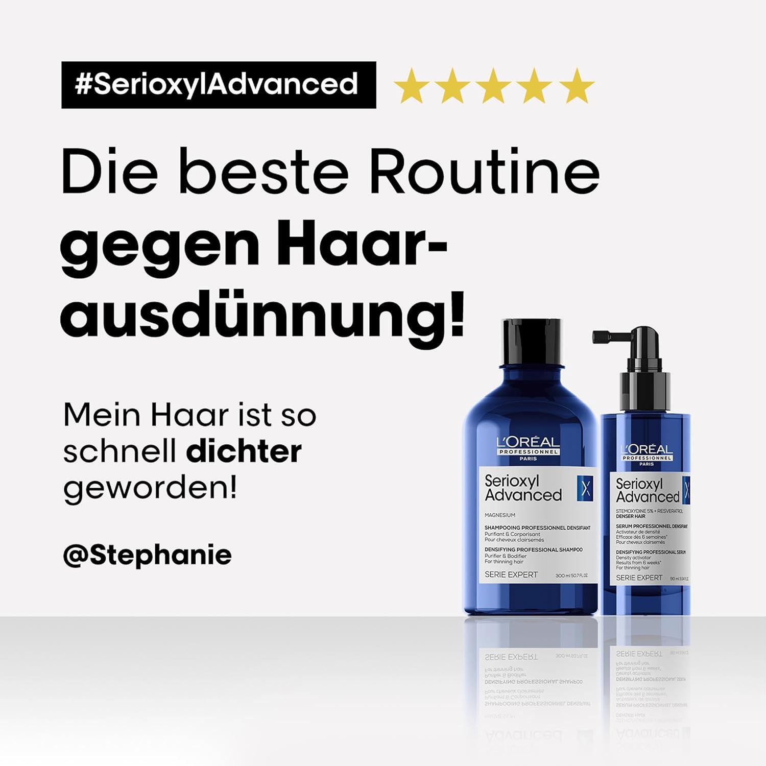 L'Oréal Professionnel Serie Expert Serioxyl Advanced für dünner werdendes Haar Purifier & Bodifier Shampoo
