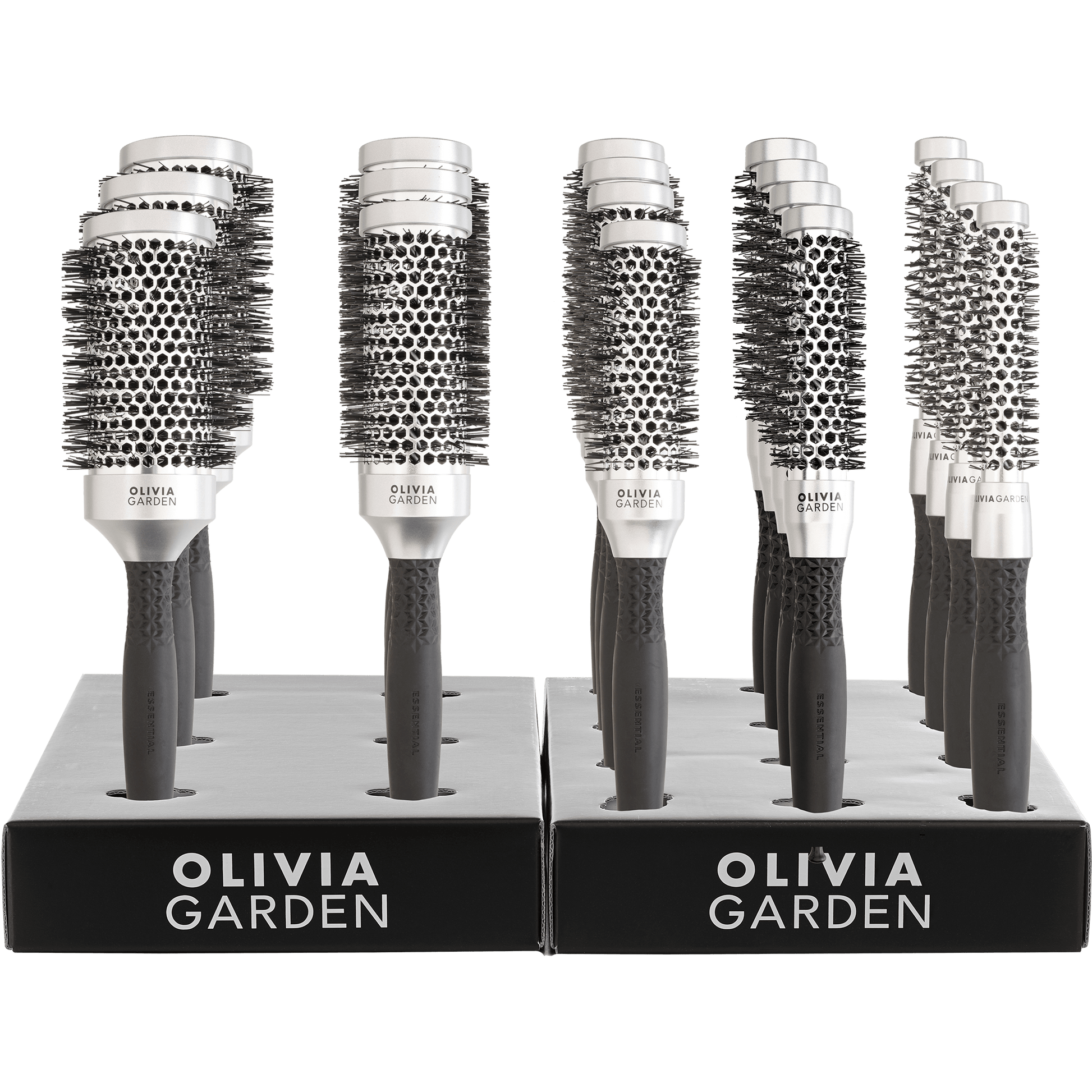 Olivia Garden Essential Blowout Classic Silver 15