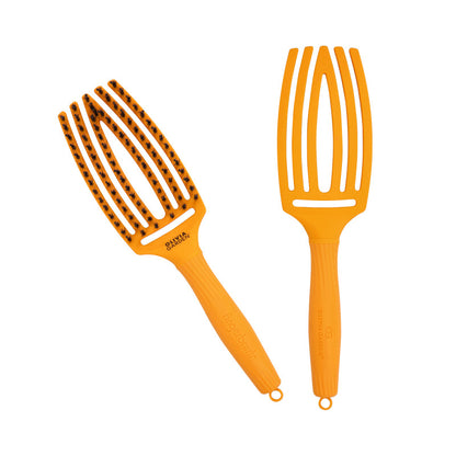 Olivia Garden Fingerbrush Combo Medium Yellow Sunshine