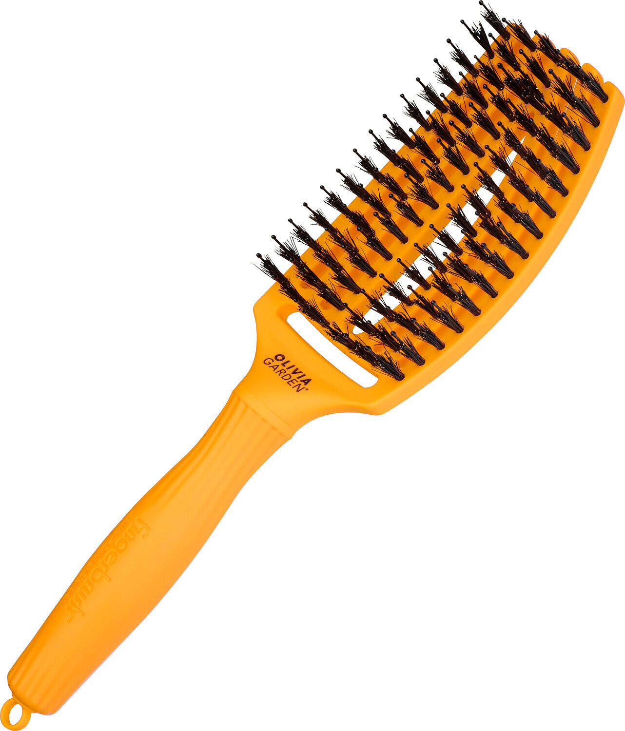 Olivia Garden Fingerbrush Combo Medium Yellow Sunshine